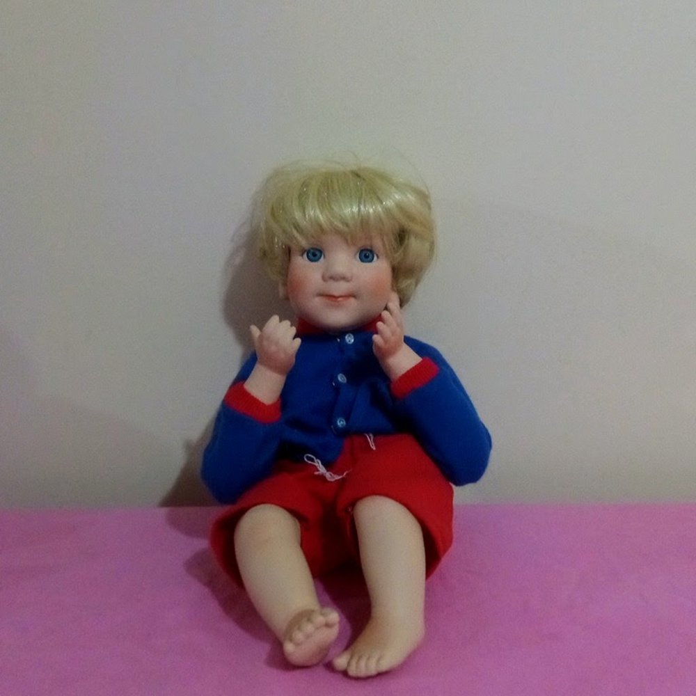 Elke Hutchins "Brian" Porcelain Doll